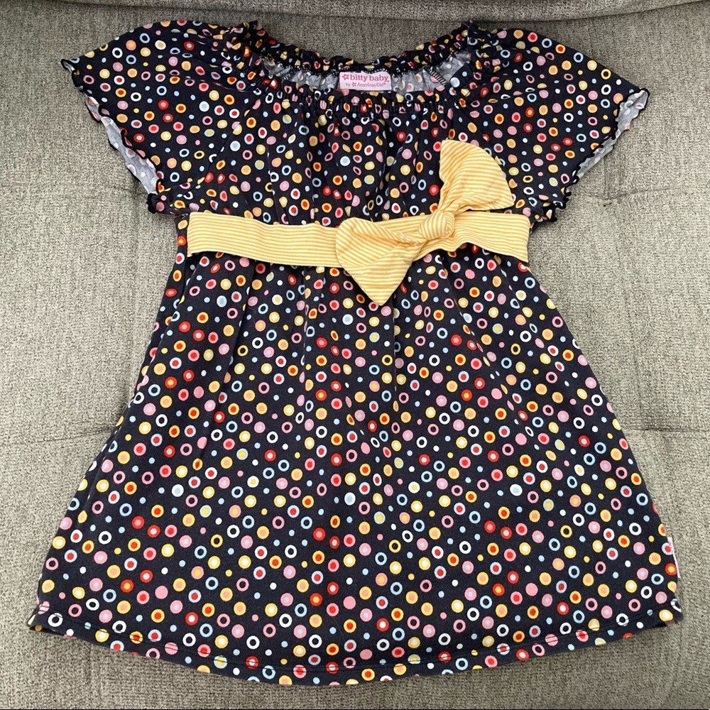 American Girl Bitty Baby Top for Girls Size 7 EUC